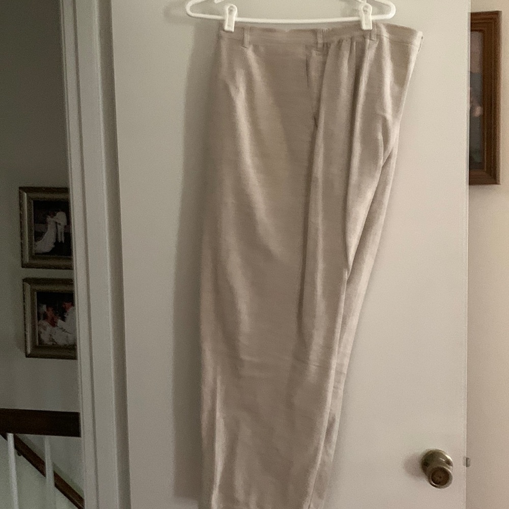 Beige slacks